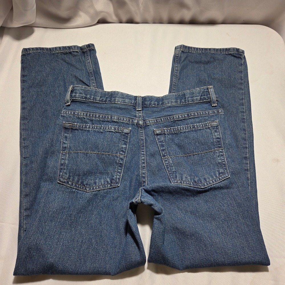 Urban Pipeline Boys Straight Leg Jeans Medium Wash Blue Denim Size 14 Regular - Picture 3 of 6